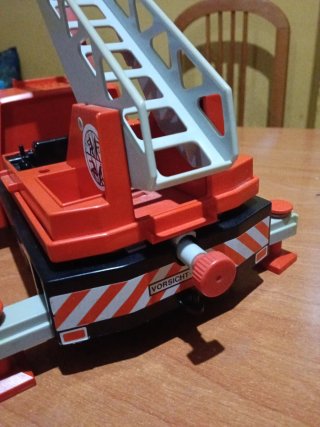 Camión Bomberos Playmobil Antiguo