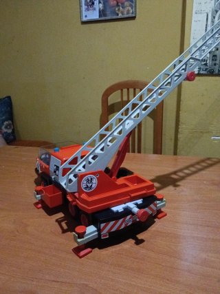Camión Bomberos Playmobil Antiguo