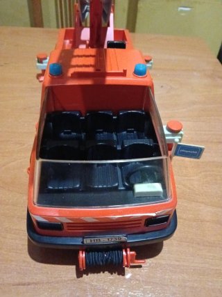 Camión Bomberos Playmobil Antiguo