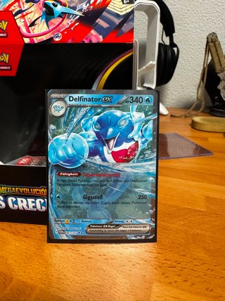 Carta Pokémon Delfinator EX  TWM 061 DE