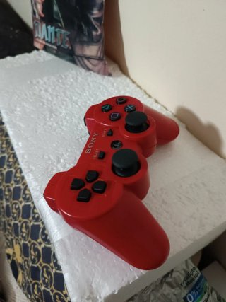 Mando DualShock 3 PS3 Inalámbrico Rojo