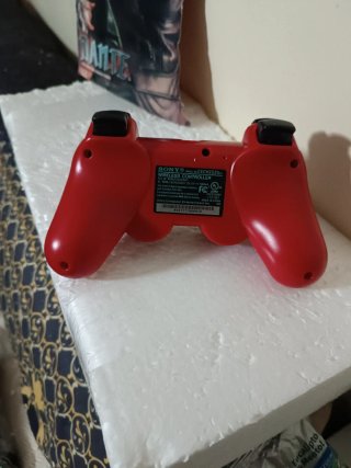 Mando DualShock 3 PS3 Inalámbrico Rojo