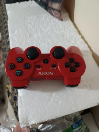 Mando DualShock 3 PS3 Inalámbrico Rojo