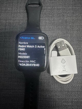 Xiaomi Redmi Watch 3 Active Negro#500503