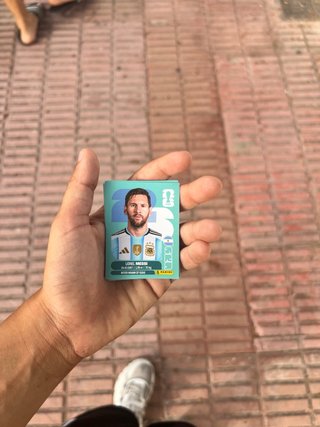 Carta Mundial Lionel Messi Panini