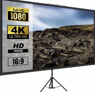 Pantalla Proyector VEVOR 60 con Trípode