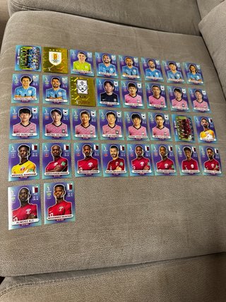 Lote 442 cromos Mundial Qatar 2022 Panini