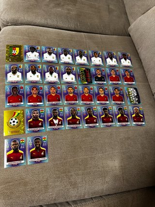 Lote 442 cromos Mundial Qatar 2022 Panini
