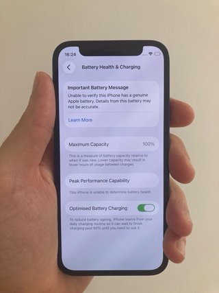 iPhone 12 mini 128GB Blu batteria NUOVA
