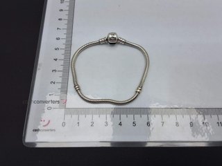 pulsera plata 925mm con piedra