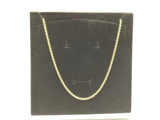 cadena oro 18k 20cm