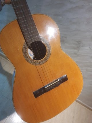 Guitarra Clásica Madera Natural