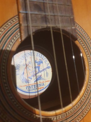 Guitarra Clásica Madera Natural