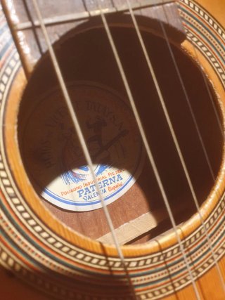 Guitarra Clásica Madera Natural