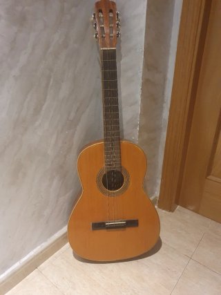 Guitarra Clásica Madera Natural