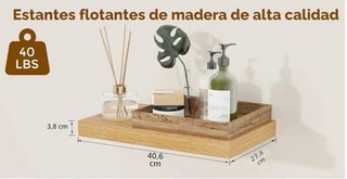 Estanterías de madera y cristal