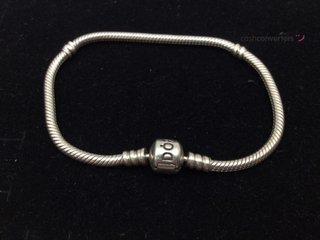 pulsera plata 925mm con piedra