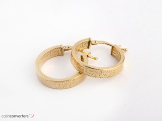 argollas oro 18k