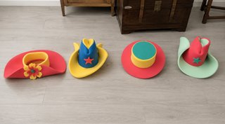 Gorros de fiesta divertidos