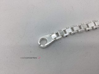 esclava plata 925mm con piedra con circonita