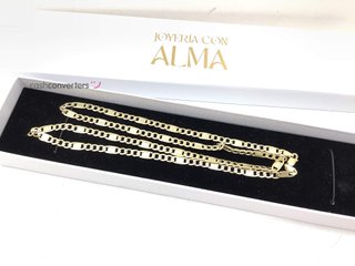 cadena oro 18k 30cm