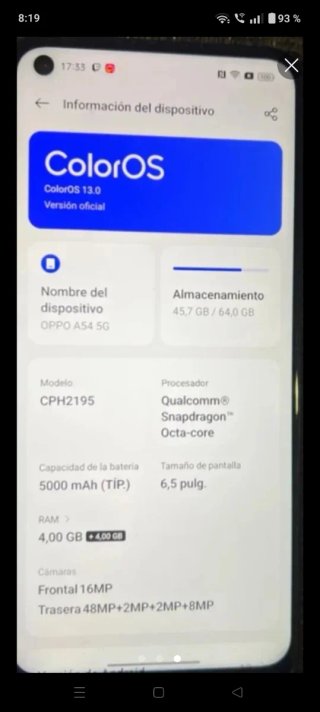 OPPO A54 5G 64GB