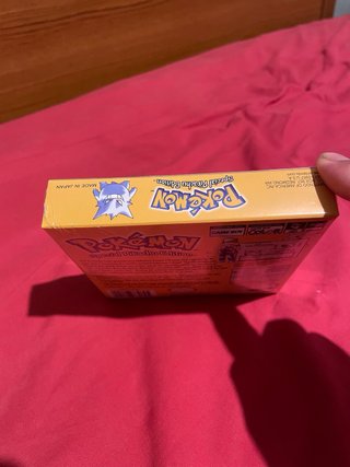 Pokémon Yellow Special Pikachu Edition Game Boy