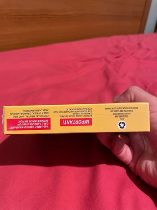 Pokémon Yellow Special Pikachu Edition Game Boy