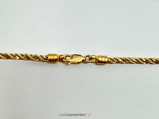 cadena oro 18k 23cm