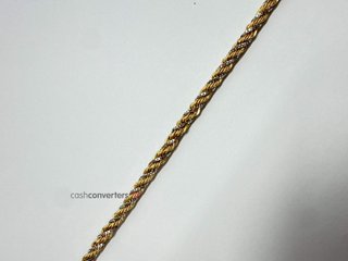 cadena oro 18k 23cm