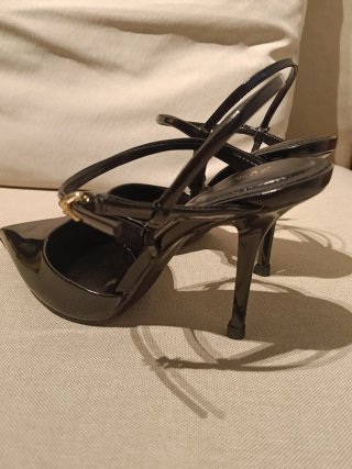 Zapatos tacón charol Zara T.37