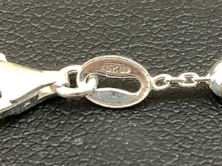 pulsera plata 925mm con piedra con perla