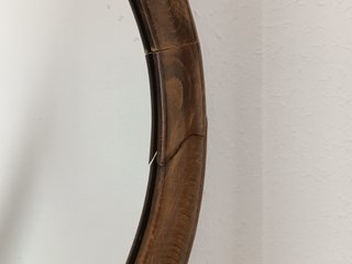 Espejo Redondo Madera 57 cm