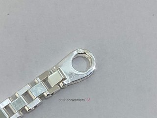 esclava plata 925mm con piedra con circonita