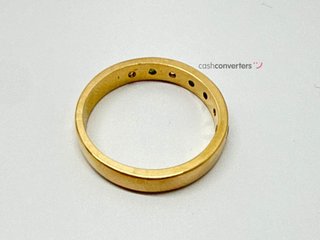 anillo oro 18k con piedra con esmeralda