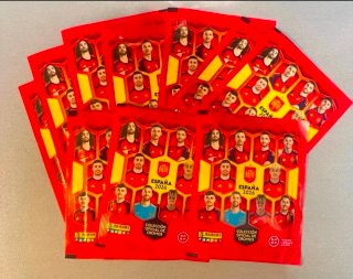 20 Sobres Cromos España Panini Carre