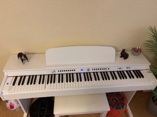 Piano Digital Gear4music DP-6 + Banqueta