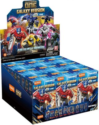 Blokees Scatola di Mini Figure Galaxy Version 05 (9 Mini Figure Casuali). Transformers