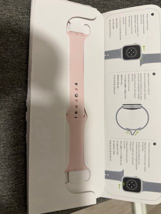 Correa Apple Watch Sport 45mm Rosa M/L