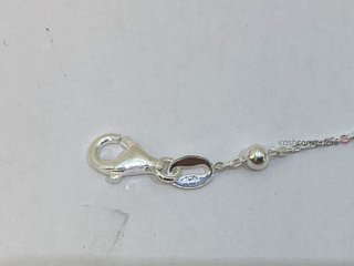pulsera plata 925mm con piedra con perla