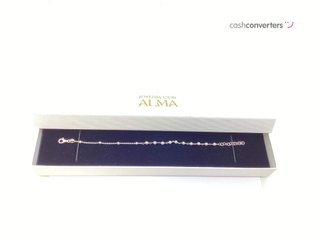 pulsera plata 925mm con piedra con perla
