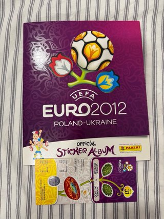 Lote álbumes Eurocopa panini