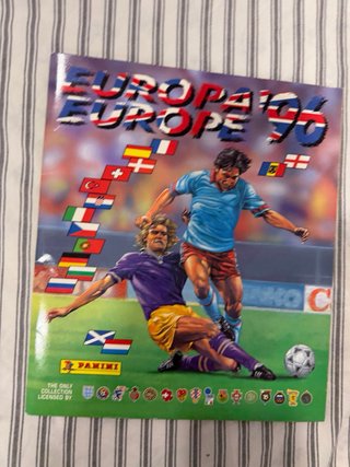 Lote álbumes Eurocopa panini