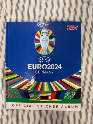 Lote álbumes Eurocopa panini