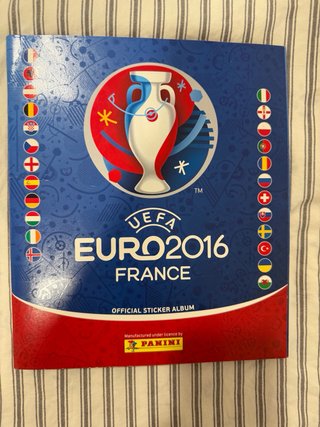 Lote álbumes Eurocopa panini