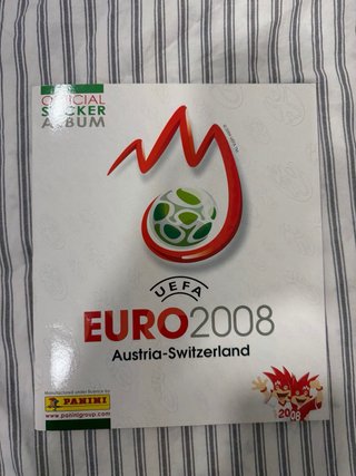 Lote álbumes Eurocopa panini