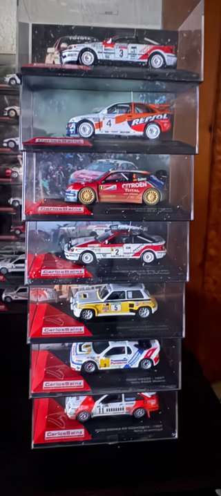 Colección Carlos Sainz 38 coches 1:43 Altaya