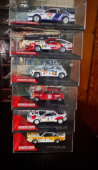 Colección Carlos Sainz 38 coches 1:43 Altaya