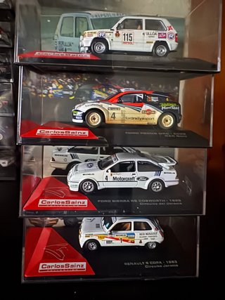 Colección Carlos Sainz 38 coches 1:43 Altaya