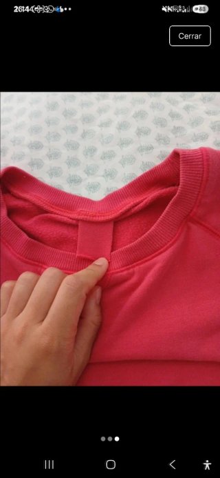 Sudadera Decathlon Fuschia Talla S